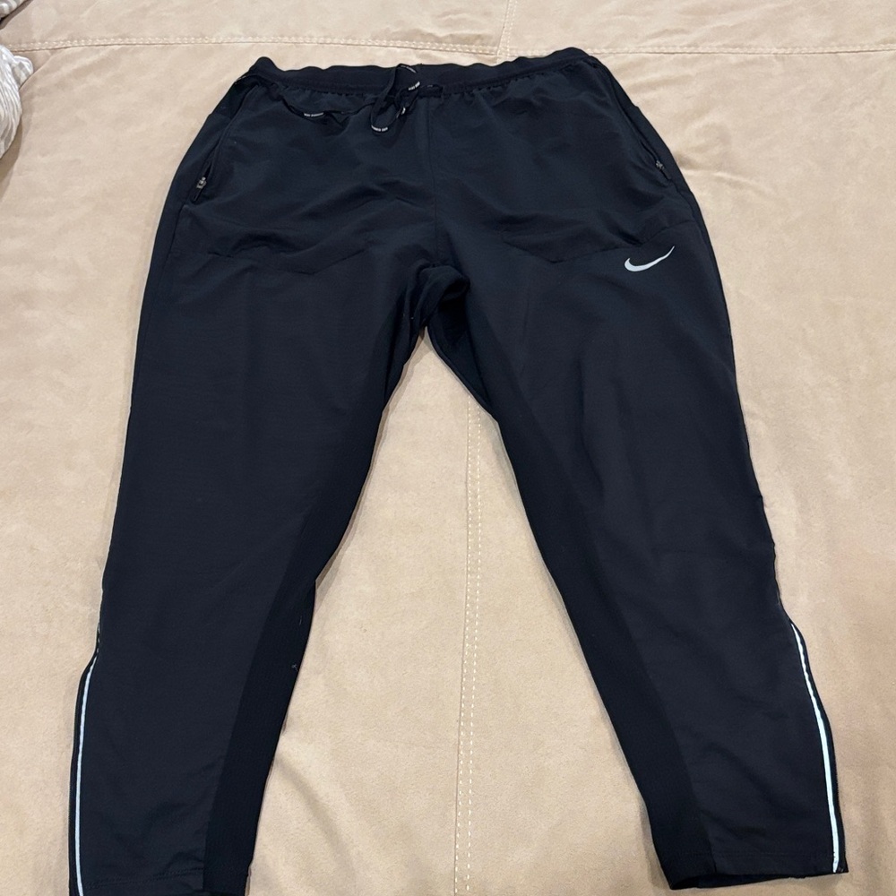 Nike Charcoal Slim Fit Performance Running Pants